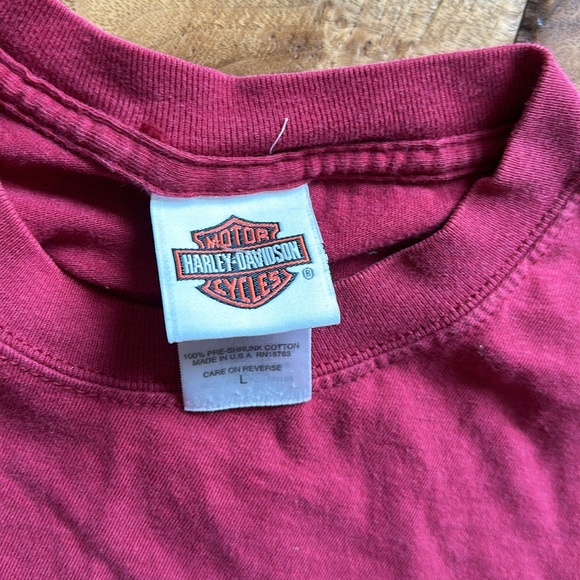 Vtg Harley Davidson Madison WI T - Picture 2 of 4